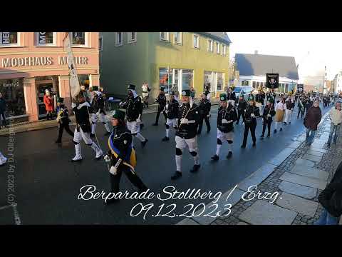 Bergparade in Stollberg / Erzgebirge