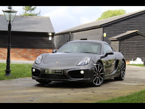 2013 Porsche 981 Cayman S (Agate Grey) walk around