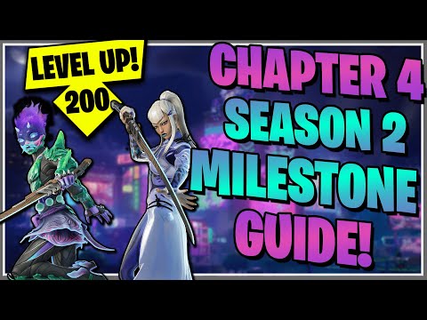 THE BEST WAY TO FINISH CHAPTER 4 SEASON 2 MILESTONES!! | XP GUIDE