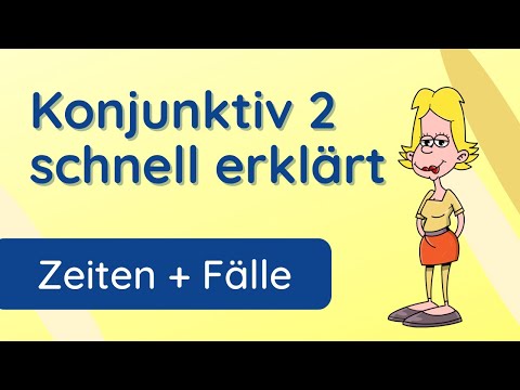 ✅ Konjunktiv 2 bilden - bei Ratschlägen und Empfehlungen