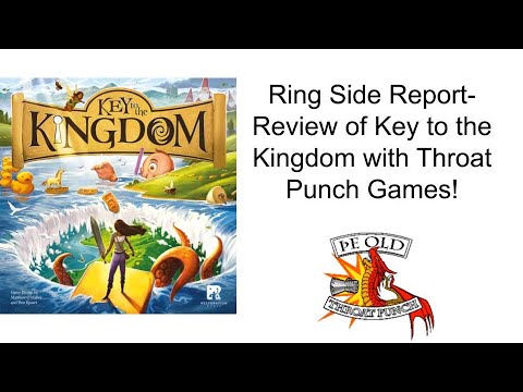 Ring Side Report- Board Game Review of Key to the Kingdom!