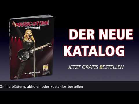 Der neue MUSIC STORE Katalog ist da !!!