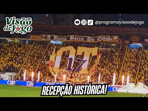 Barra OS TIGRES faz recepção HISTÓRICA ao Criciúma!