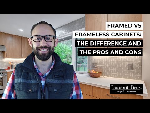Framed vs Frameless Cabinets