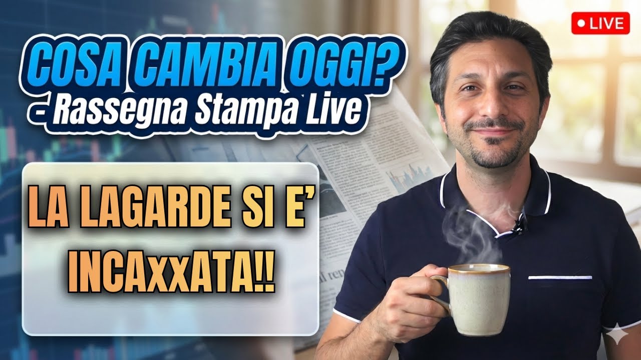 LAGARDE: 'I DAZI FANNO MALE'. Trump: 'E Sti CaXXi' (E L'Europa Studia)