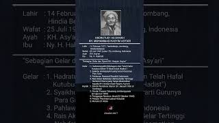 Download lagu KH. Muhammad Hasyim Asy'ari Sang Pendiri Nahdlatul Ulama #ponpes #biografi mp3