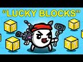 Playing Brotato With Lucky Blocks