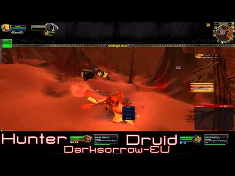 Garr - Outdoorboss rarespawn, kited & killed by hunter & druid (Darksorrow-EU)