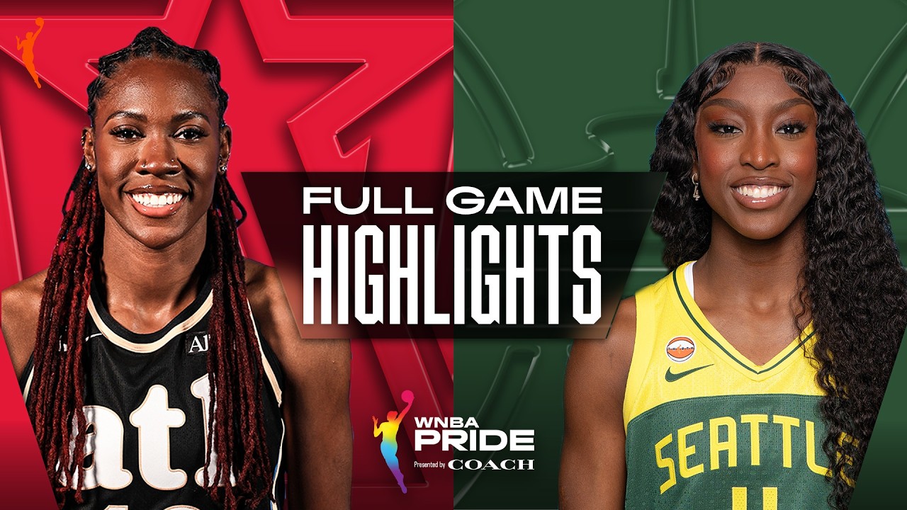 6월28일 애틀랜타 시애틀 WNBA 하이라이트