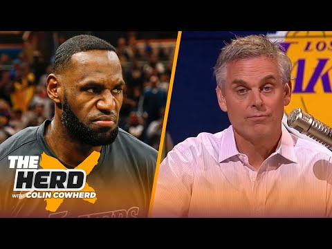 Colin reacts to Kenny Smith naming LeBron James as the 10th-best player of all time | NBA | THE HERD