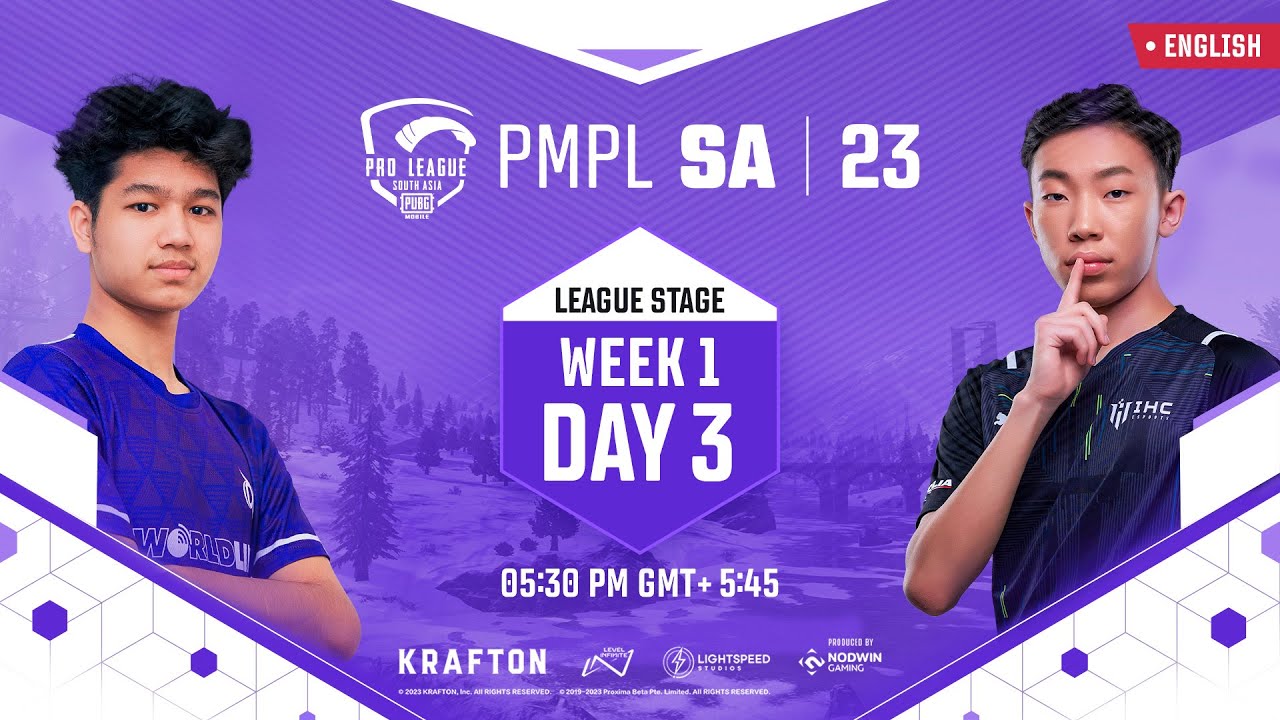 [EN] 2023 PMPL South Asia Spring | Week 1 Day 3 | Survive to Conquer