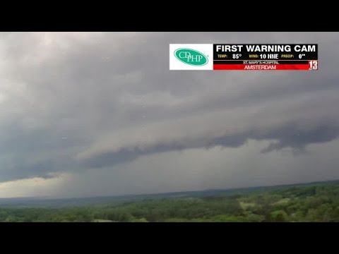 Severe thunderstorm rolls into Amsterdam area