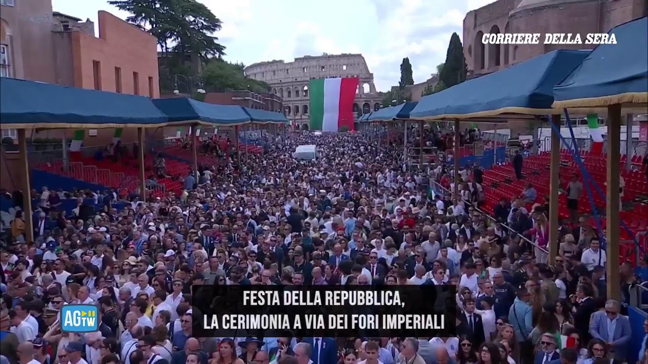 2 giugno, Mattarella all’altare della Patria