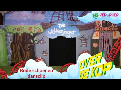 Rode schoenen dansclip uit de groep 8 musical Over de Kop - Rep en Roer Musicals