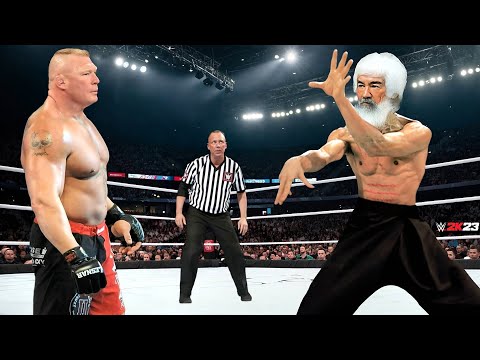 Full Match - Brock Lesnar vs Old Bruce Lee | Iron Man Match 2024 | WWE April 13, 2024