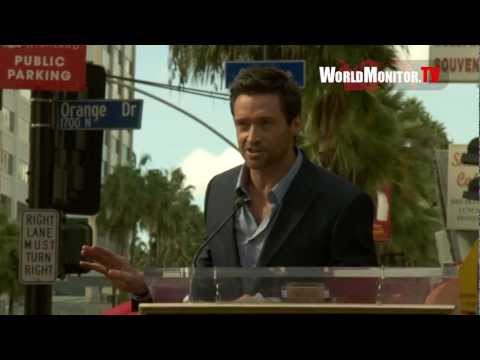 Hugh Jackman incredible Speech during his Hollywood Walk Of Fame Ceremony