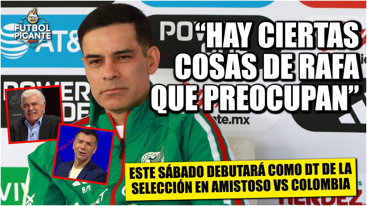 EL DEBUT de RAFA MÁRQUEZ con MÉXICO vs COLOMBIA en la BOCA de TODOS | Futbol Picante