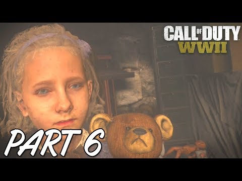 CALL OF DUTY WW2 Walkthrough Gameplay Part 6 + MISSION 6 COLLATERAL DAMAGE ( PS4 PRO ) [4K]