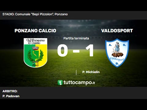 PONZANO CALCIO vs VALDOSPORT: 0-1