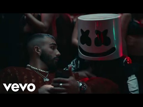 Manuel Turizo, Marshmello - Dije Que Te Olvide Pero No Te Habia Olvidado (Video Oficial)