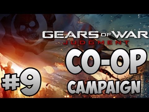 Gears of War Judgment Co-op Walkthrough w/Gearman & Friends Part 9 - What a Great View!
