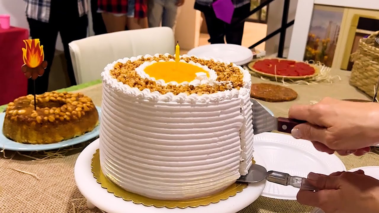 BOLO DA MINHA FESTA DE 55 ANOS! ACOMPANHE TUDO DESSE DIA!  - Isamara Amâncio