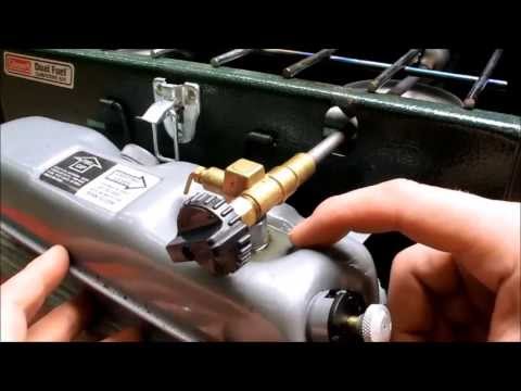 Fixing leaking  Coleman Dual Fuel camping stove