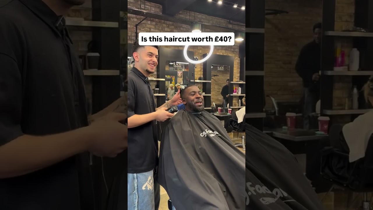 CHEAT ON YOUR BARBER 💈 POTTERS BAR EDITION 👀 with cg.fadeaway Let me know how you think he did and