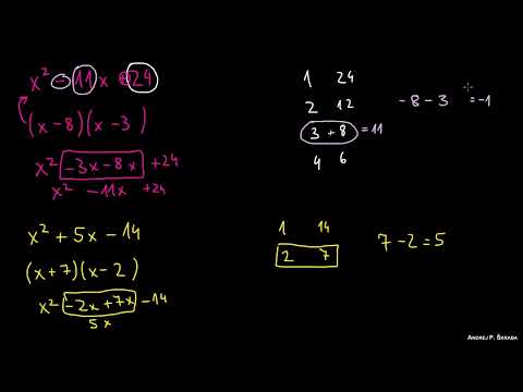 Factorisation des Fonctions Quadratiques 1