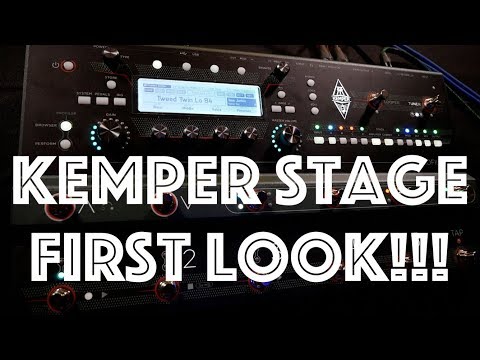 Kemper Profiler Stage First Look - Tone Junkie TV