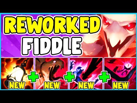 *NEW REWORK* ALL ABILITIES CHANGED! FIDDLESTICKS ONE FOR ALL AP ONESHOT BUILD League Of Legends S10