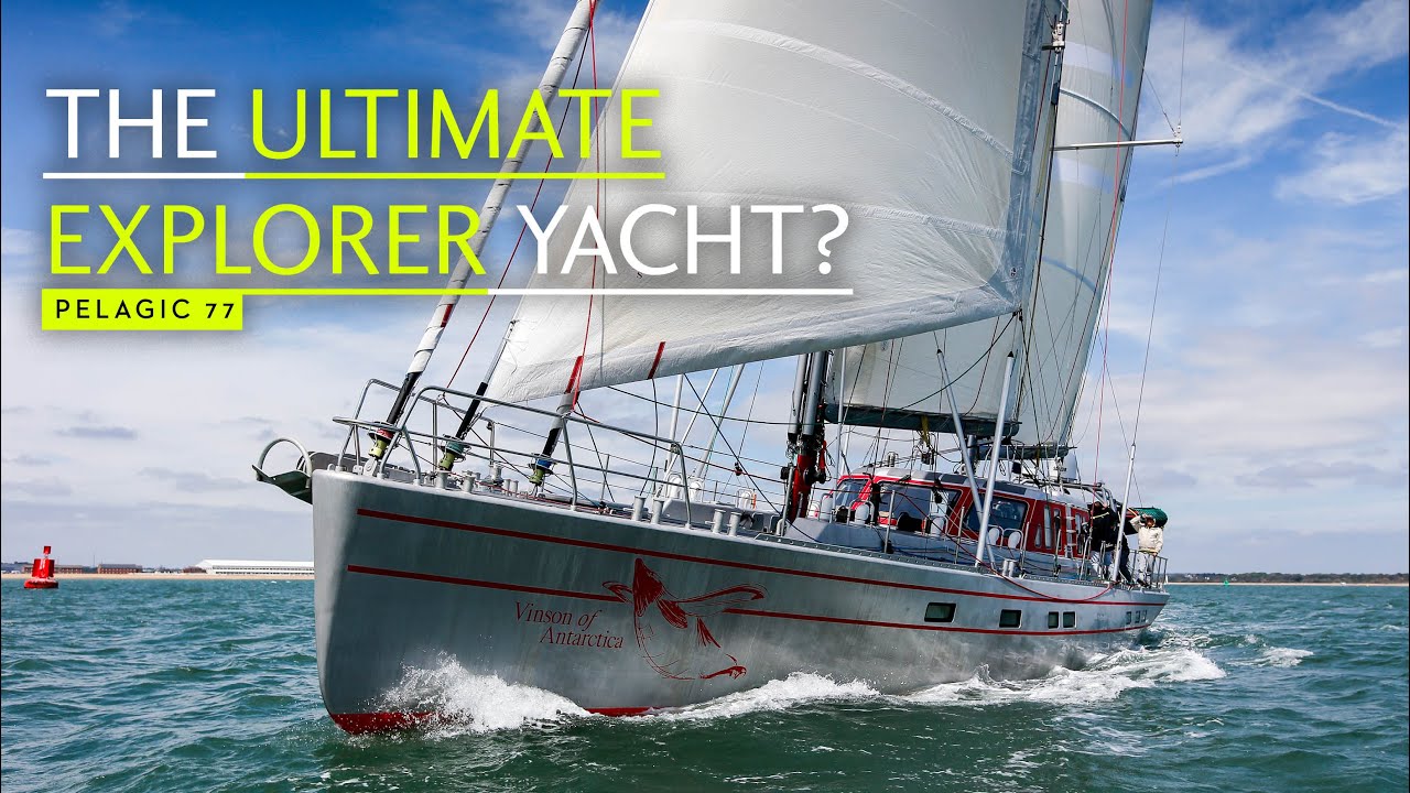 s this the ultimate expedition yacht? Onboard tour of Vinson of Antarctica with Skip Novak