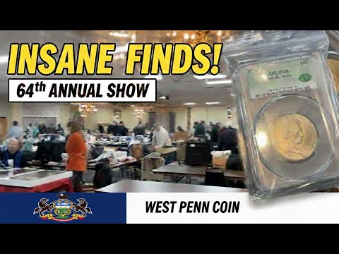 I Found RARE Coins! 64th Annual West Penn Coin Show Recap 🪙