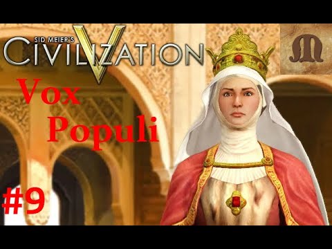 Let's Play Civilization 5 Vox Populi - Spain p.9 (deity, epic)
