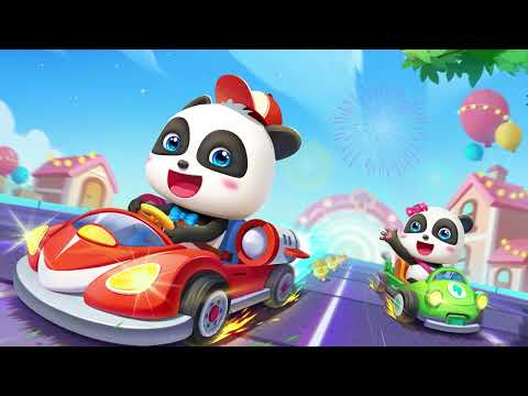 Little Panda's Car Driving Video