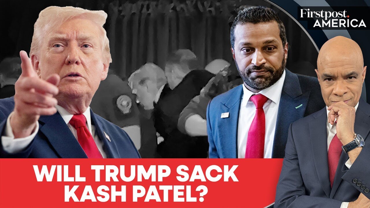 Trump's FBI Chief Kash Patel Faces Exit Pressure Amid Drinking Allegations | Firstpost America