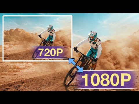 How to Convert 720p Videos to 1080p Full HD 2023