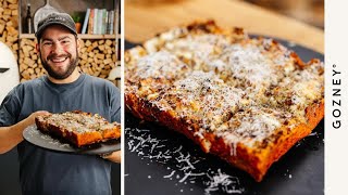 Mushroom Detroit Style Pizza | Marc Schechter | Gozney Dome