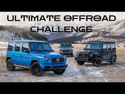 AMG G63 vs G550 vs G580