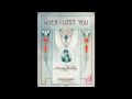 When I Lost You (1912)