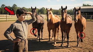 Veterano Rechaza 4 Caballos Cojos En Subasta, Niño Los Compra Todos.. Lo Que Hace Los Vuelve Leyenda