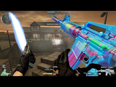 Crossfire NA ( Đột Kích Bắc Mỹ  ) 2.0 : M4A1 -S  Water - Hero Mode X - Zombie V4