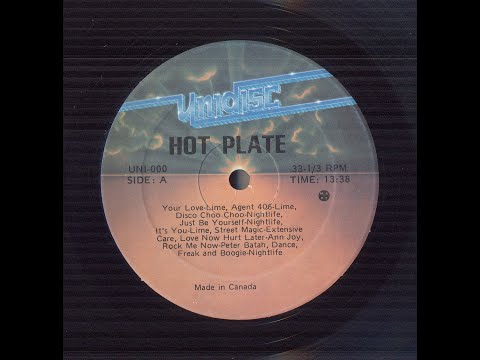 HOT PLATE 1 (13:38). UNIDISC RECORDS, 1980. CANADA. MIXED BY MICHEL BIBEAU