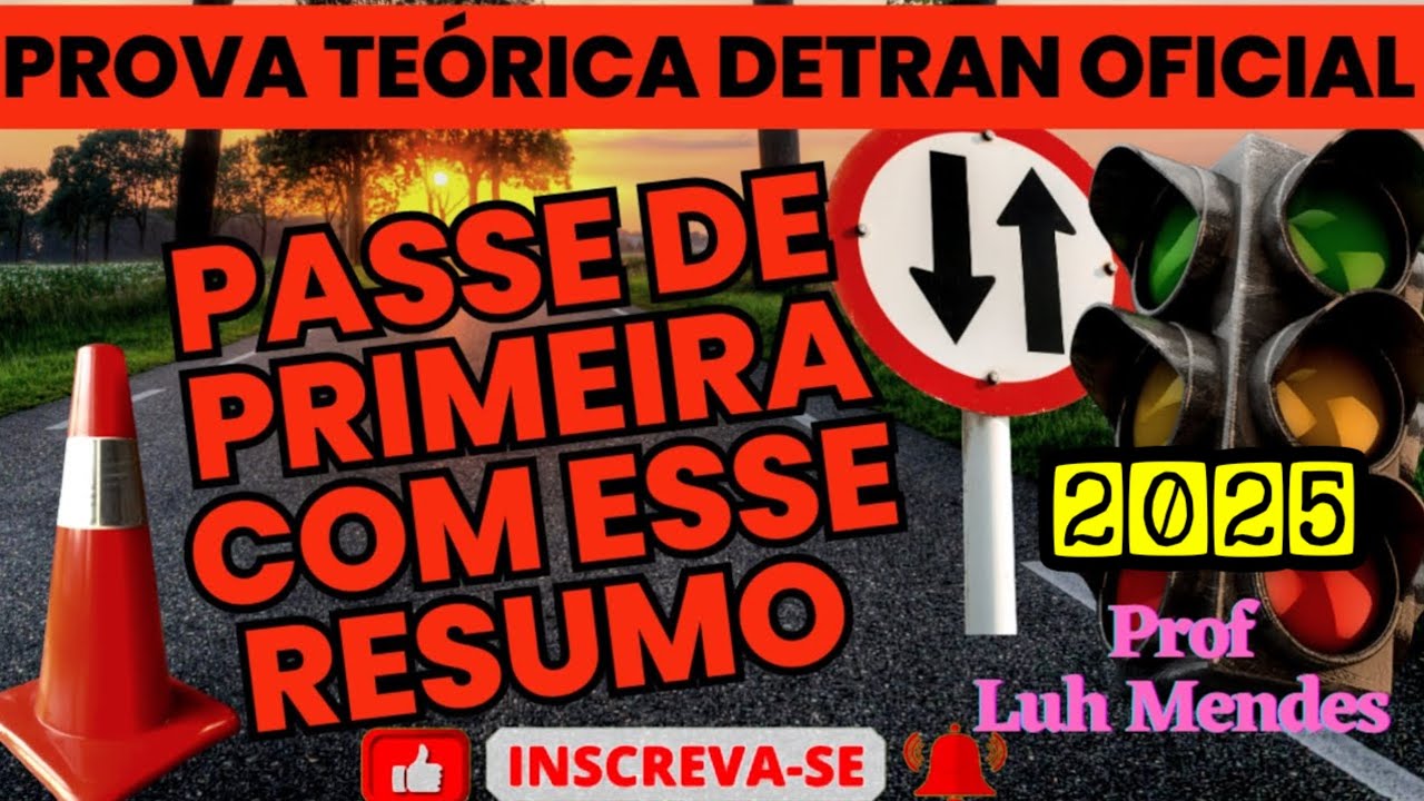 RESUMO PRA PASSAR de PRIMEIRA #dicas #detran #macetes #teorico #aprovação #primeira #1k #legend #cnh