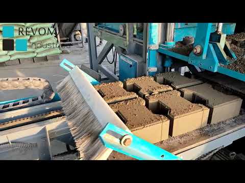 REVOMAC Hexa Diagonal Paver Block Making MAchine