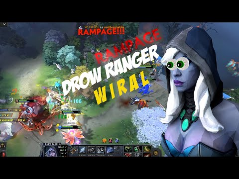 Drow ranger rampage - wiral