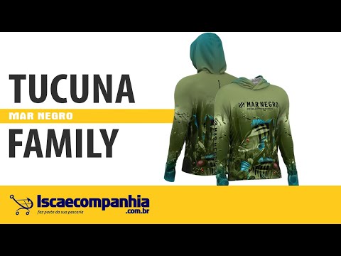Vídeo Camiseta Mar Negro X-Protection Sublimada 30146 - Tucuna Family