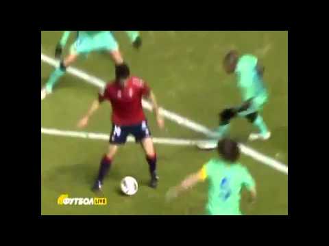 Osasuna vs  Barcelona (3-2)- Resumen Todos los goles - La Liga - 11_02_2012