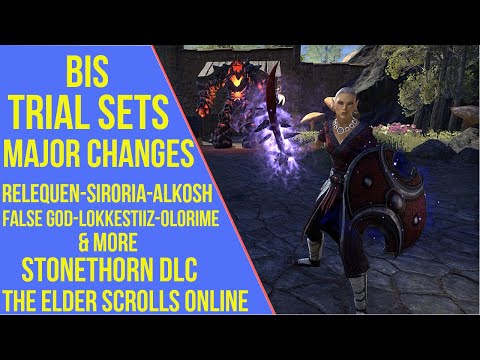 ESO Stonethorn Trial Sets Changes - Stonethorn PTS