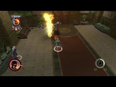 Marvel Ultimate Alliance 2 Story Mode Part 10 Stark Tower Mission Torch,Gambit,Juggy,Psylocke